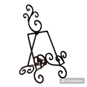 Prestige Medium Easel New Home Interiors 13.5" NEW Metal Dark Brown hold art wor